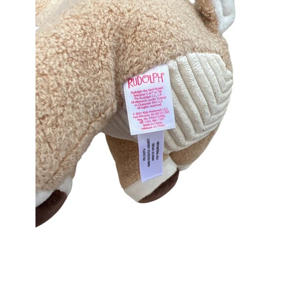 Rudolph Red Nosed Reindeer Clarice Plush Toy Push Foot Sings Song Works Great - Picture 4 of 5